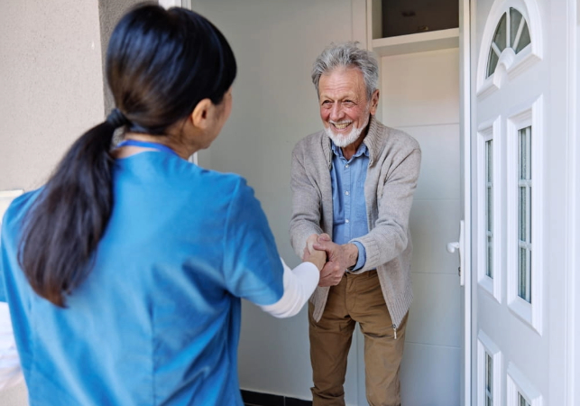 Senior wellness check in Edgemont, Calgary