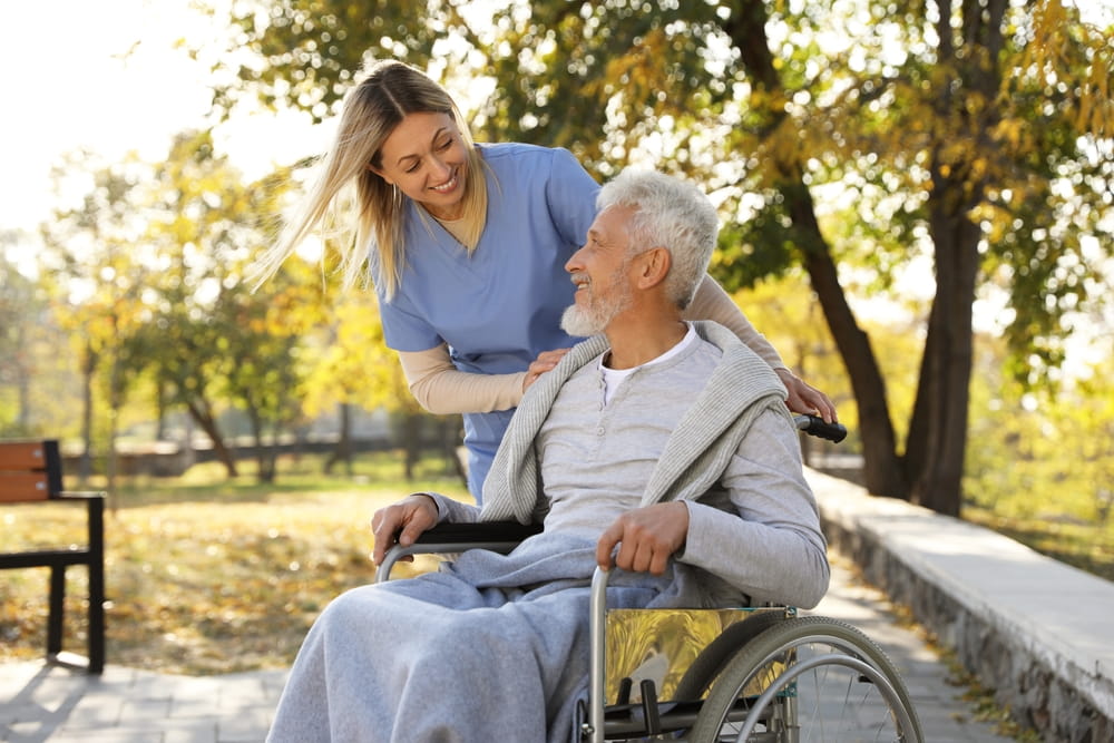 Wheelchair assistance for seniors in Elbow Valley